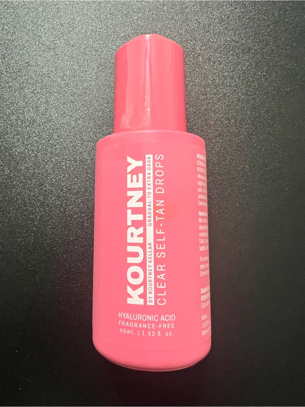 Kourtney by Kourtney Kellar - Clear Self-Tan Drops – Hydrating Tan Booster